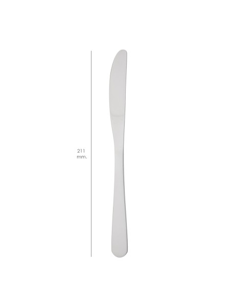 Cuchillo Mesa Murano 211 mm.Caja 12 unidades