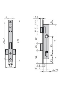 Cerradura Cvl 1975/5 Carpintería Metálica 2