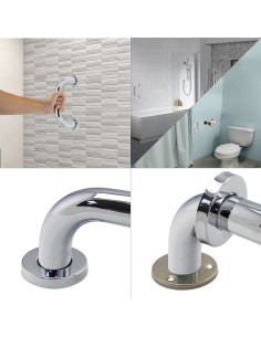 Agarre Ducha Maurer Cromo Brillo Ø 32 mm. Longitud 22 cm. 2