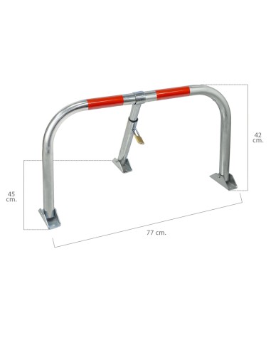 Barrera Aparcamiento Abatible
