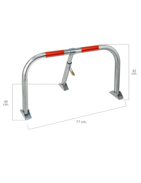 Barrera Aparcamiento Abatible