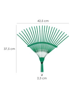 Rastrillo Jardin Fijo Papillon 2