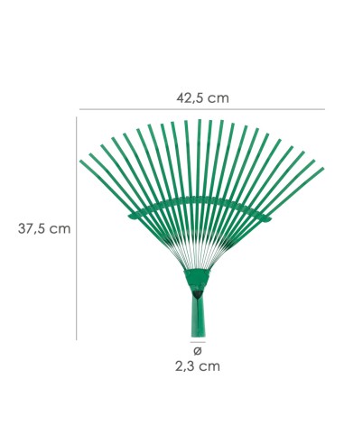 Rastrillo Jardin Fijo Papillon