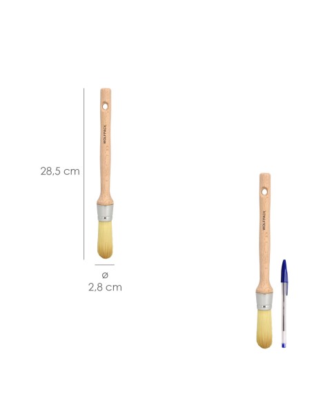 Brocha Pintor Wolfpack Virola Hierro Nº 6