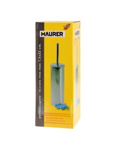 Escobillero Maurer Wc Suelo Inoxidable 2