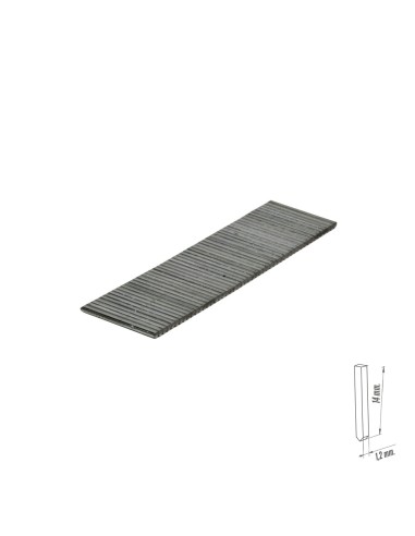 Grapa Maurer Punta Cabeza Perdida Nº 9 14 mm 1.000 piezas