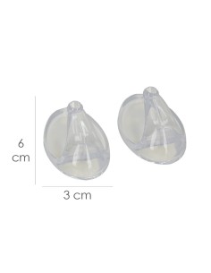 Colgador Oryx Transparente Grande (Blister 2 Unidades) Adhesivo 2