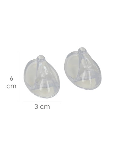 Colgador Oryx Transparente Grande (Blister 2 Unidades) Adhesivo