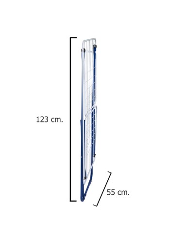 Tendedero Oryx Plegable Metálico Con Alas