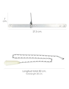 Bolsa De Accesorios Cisterna Alta, Accesorios de WC alto, Mecanismo cisterna alta, 2