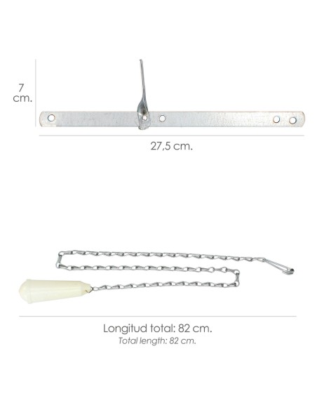 Bolsa De Accesorios Cisterna Alta, Accesorios de WC alto, Mecanismo cisterna alta,