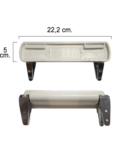 Kit Bisagra Asiento Wc Maurer Caida Amortiguada