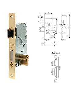 Cerradura Tesa 2010-p-hl/50 2