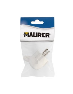 Clavija / Enchufe Salida Lateral 16 A. 250 V. Blanca 2