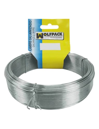 Alambre Galvanizado (Rollo 500 gramos) Nº 3/0,8 mm.