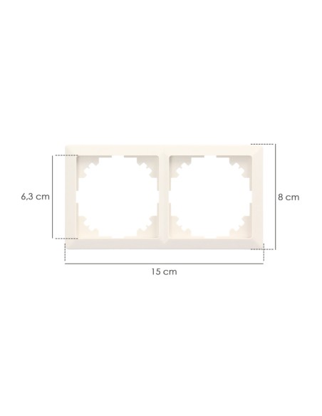 Marco Embellecedor Oryx 2 Elementos