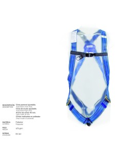 Arnes Anticaidas Kit Seguridad Nº 1 (4 piezas) EN361 2