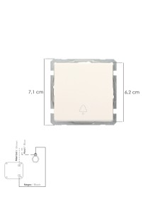 Pulsador Oryx Timbre (Mecanismo) 2