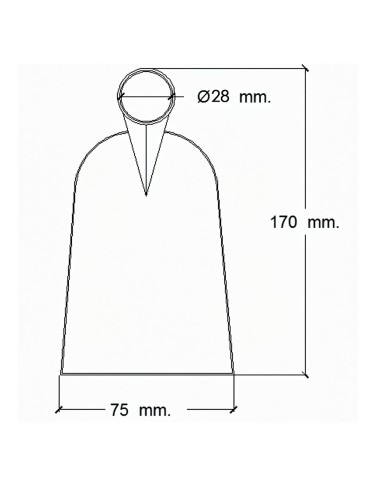 Azada Forjada Sin Mango 343/ 400 Gramos