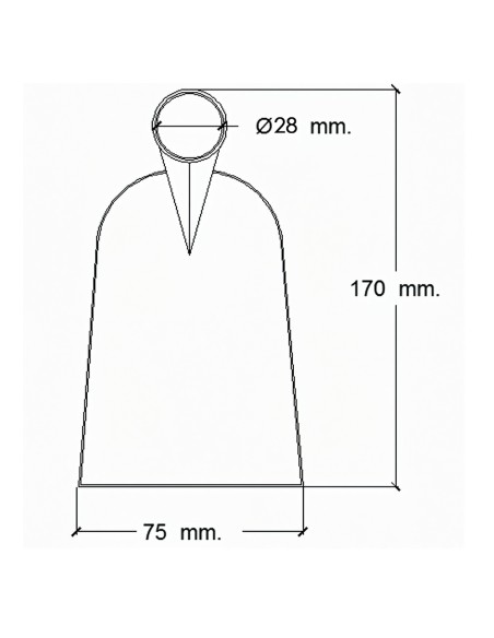 Azada Forjada Sin Mango 343/ 400 Gramos