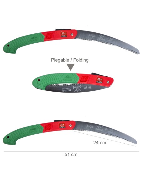 Serrucho Samurai GC Plegable 240 mm.