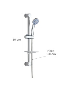 Maneral barra flexo Maurer 3 Posiciones Cromo 2