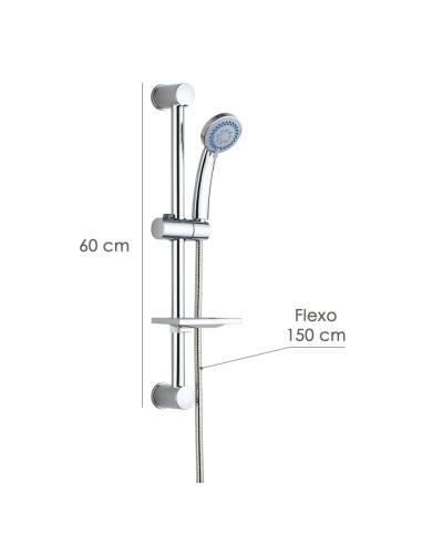 Maneral barra flexo Maurer 3 Posiciones Cromo