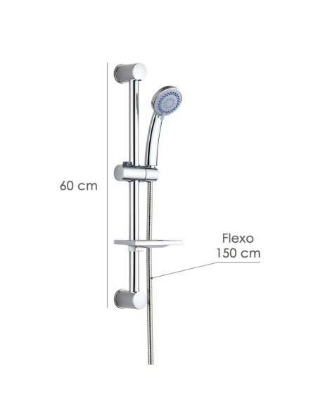 Maneral barra flexo Maurer 3 Posiciones Cromo