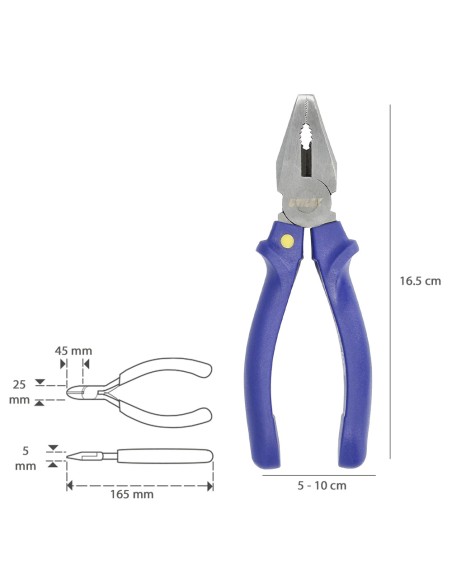 Alicates Utilex Universales 150 mm.