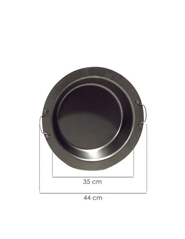 Brasero Chapa Grande Diámetro 44 cm.