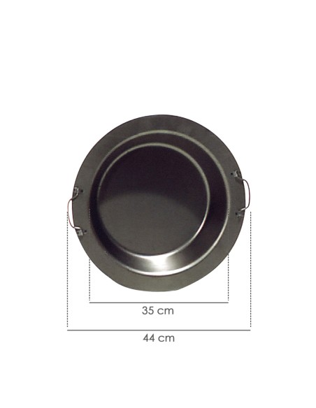 Brasero Chapa Grande Diámetro 44 cm.