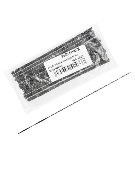 Pelo Sierra Marqueteria Espiral 4-13 (Estuche 144 pzas.)