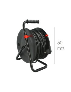 Extensible Industrial 4 Tomas 50 Metros 3 x 1,5 mm. con Protección Sobrecarga 2