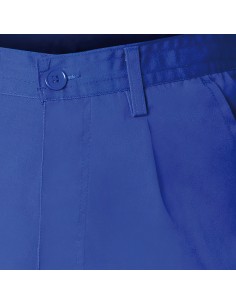 Pantalon De Trabajo Largo, Color Azul, Multibolsillos, Resistente, Talla 52 2