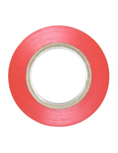 Cinta Aislante 20 m. x 19 mm. Roja Uso doméstico