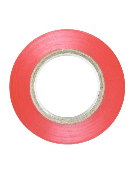 Cinta Aislante 20 m. x 19 mm. Roja Uso doméstico