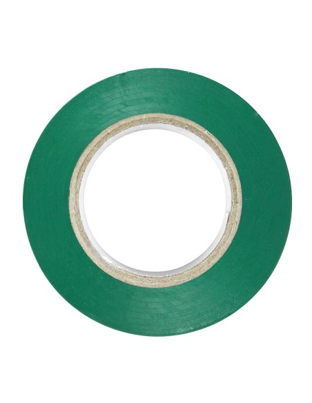 Cinta Aislante 20 m. x 19 mm. Verde Uso doméstico