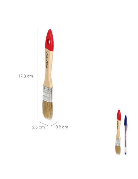 Paletina Brico Doble Cerda blanca Nº 15 (Ancho Cerda 25 mm.)