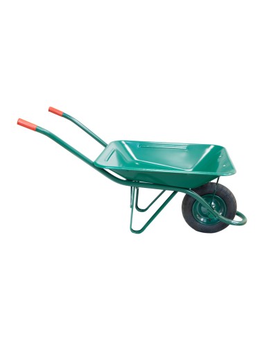 Carretilla Obra Verde Metálica Desmontada