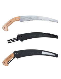 Serrucho Samurai Curvo Mango Madera 330 mm. 2