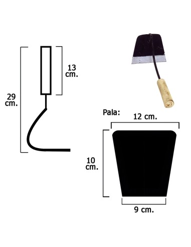 Almocafre Artesano Grande Boca Ancha