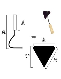 Almocafre Artesano Mediano 2