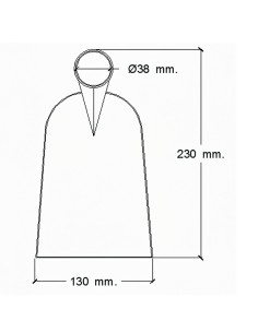 Azada Forjada Sin Mango 219/ 850 Gramos 2