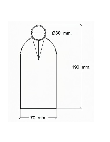 Azada Forjada Sin Mango 210/ 350 Gramos