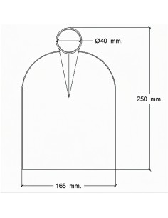 Azada Forjada Sin Mango 192/1000 Gramos 2