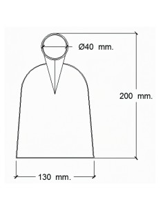 Azada Forjada Sin Mango 36/ 750 Gramos 2