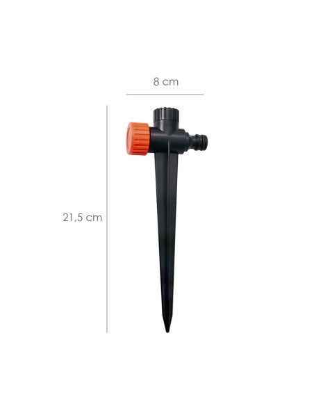 Pincho Para Aspersor Plastico Saturnia Con Racord Manguera