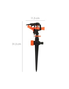 Aspersor plástico sectorial con pincho 2