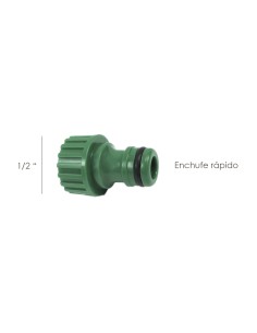 Adaptador Manguera Plastico 1/2 Hembra Blister 2