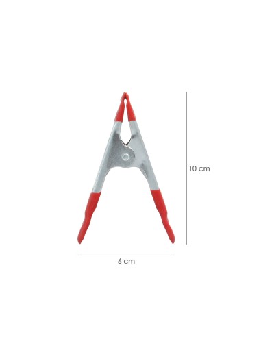 Pinza Sujecion de Acero 100mm